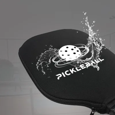 Custom logo Pickleball Paddle Racket Cover Bag With Strap Pickleball Cover