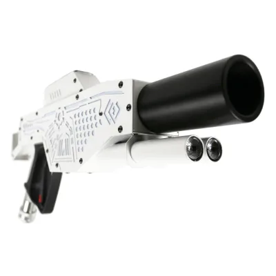 Mini Fog Machine Gun Portable Handheld Smoke Gun with LED Light for Small Venue Party