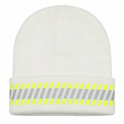 Custom Embroidered logo Polyester Men Reflective Strips-Warm Versatile Travel for Winter and Fall Gift