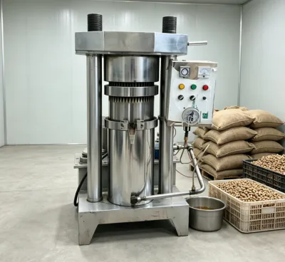 Premium Heavy Duty Hydraulic Oil Press Machine Low Noise Oil Extraction Equipment for Peanut Sesame Walnut