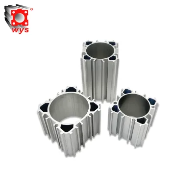 Pneumatic Cylinder Accessory CP96 Finely Ground Anodized Cylinder Aluminum Tube WithCylinder Diameter Ranging From 32 to 125