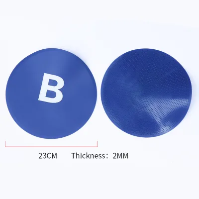 Wholesale Non-Slip TPE Soccer Markers Flat Plastic Agility Training Cones Equipment for Agility Training