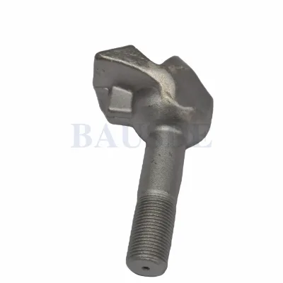 Hardfacing Trenching Teeth for Horizontal Grinders, Threaded Flat Bottom Trencher Bits with Tungsten Carbide Tips