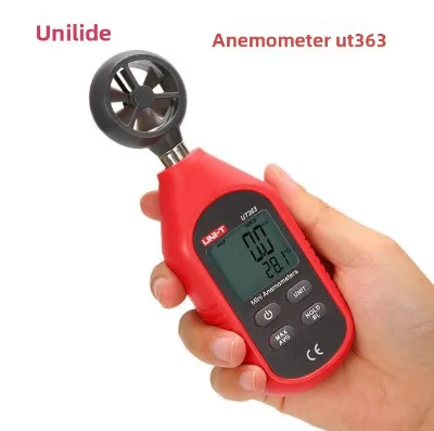 UNI-T UT362 Handheld Anemometer USB Wind Speed Temperature Airflow Meter Split-Type UT363S High-Precision Digital Model