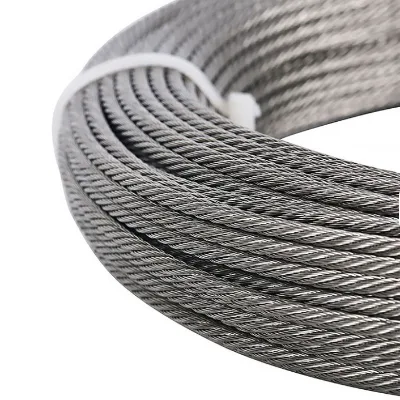 Cheap Price Factory Direct Sales Quality Assurance 7x19 Wire Rope Lift Parts Wire Rope  for Railing System
