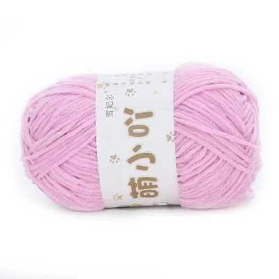 100% Acrylic Crochet Chenille Yarn Silk Polyester Baby Yarn for Knitting Bag Sweater Scarf Shawl Dolls Spun Yarn Type for Sewing