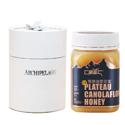 New Product Design Custom Wholesale Paper Cardboard Box for Honey Jar Packaging