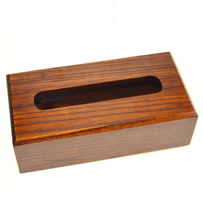 Yiwu Factory Wholesale Wooden Tissue Box
