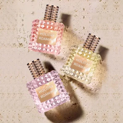 Wholesale Durable Fragrance Elegant Temperament Sweet and Bright Crystal Series Wooden Flower Fragrance Ladies' Eau De Perfume