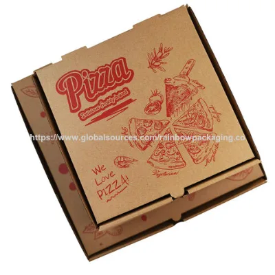 Wholesale Custom Corrugated Pizza Box Inserts Pizza Box Liner Corrugated Pizza Paper Box