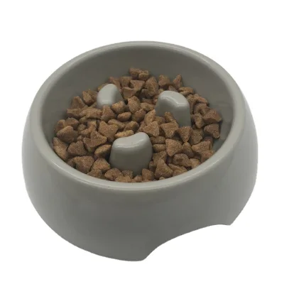 Healthy Pet Feeder Dog Feeder Smart Slow Eating Pet Dog Plate Bowl Dog Feeder Slow Eating Pet Bowl