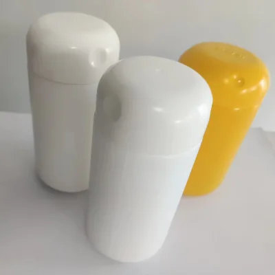 Custom Printed logo Child Resistant Premium Empty Plastic Container With Airtight Storage Smell Proof Lid Pill Plastic Jars