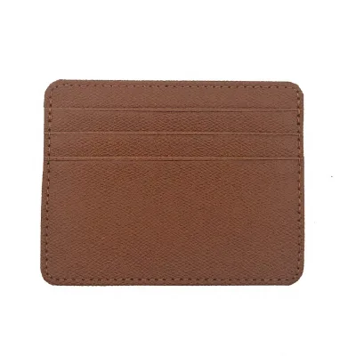 Mens Minimalist Modern Business Card Holder Credit & Passport Holder High Rise Grey Polyester One Size