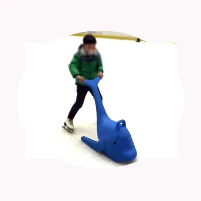 2023 Ice Rink Equipment Rental for Kids Safety Helper Ice Skate Auxiliary Toy Dolphin for Ice Skating Aid