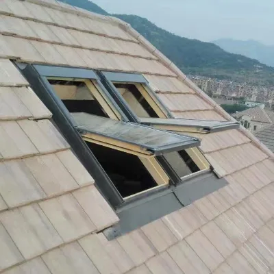 Hot Sale Aluminum Skylight Dormer Windows Electric Skylights Roof Windows Grill Design House Skylight With Blinds