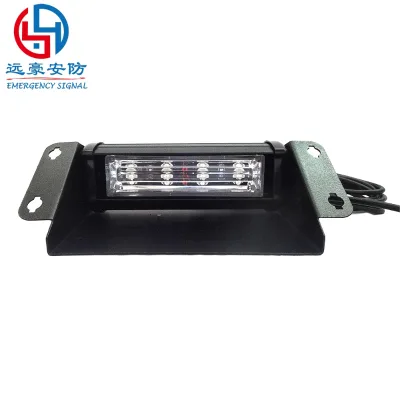 1W LED Dash Emergency Strobe Lights Windshield Led Strobe Visor Light bar Warning Safety Flashing Light with Suction Cups