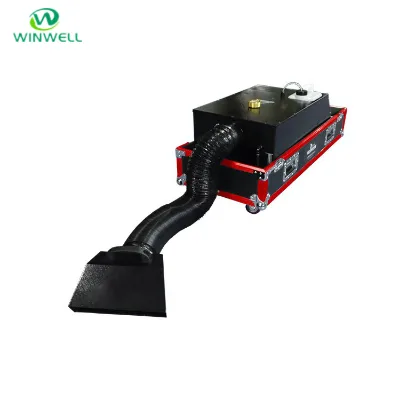 Water-Based Low Fog Dry Ice Fog Smoke Machine with DMX512 Control 15L Tank 100-200m Coverage for Wedding & Event Stages