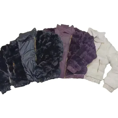 2025 Fashion Lady PU Jacket Keeping Worm
