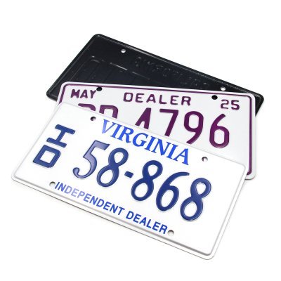 Car Number Plate Llicense Custom USA Number Plate