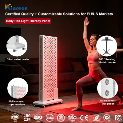 1500W LED Red Light Panel 300pcs 5W Diodes Deep Penetration for Professional Clinic Equipment