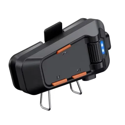 Full Face Helmet Accessory Bluetooth Headset Mesh Group Wireless Walkie Talkie Headphones for Multi-Rider Intercommunication