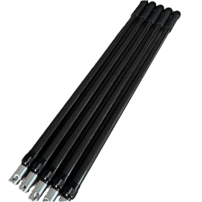 CNER Brand Made in Shandong Light Weight Carbon Rod Telescopic Pole Antenna Mast Mobile Lighting System Water Fed 7m/8m 1.2mm