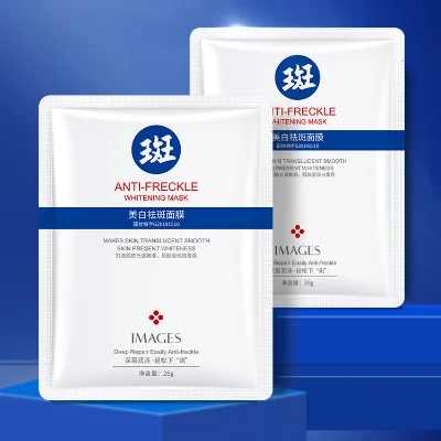 OEM IMAGES Private Label Niacinamide Whitening Anti Freckle Brighten Skin Collagen herb Moisturizing Facial Mask Sheet