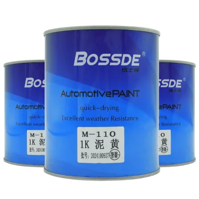 High Quality 1K Transparent Red Automotive Basecoat Liquid Coating Excellent Opacity Stable Performance Easy Application MSDS