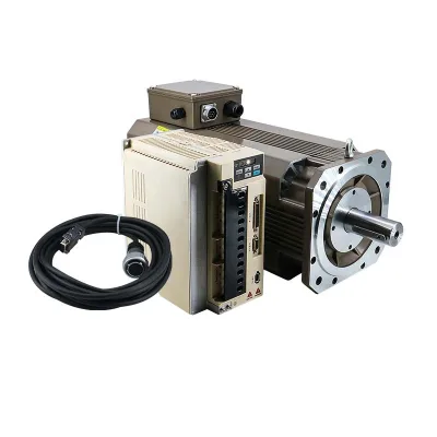8000/12000RPM 380V 2.2/3.7/5.5/7.5/11/15/18.5/22/30KW Servo Spindle Motor Kit with Driver for Turning and Engine Applications