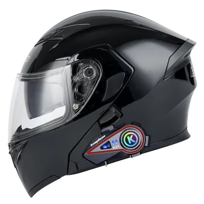 Coolqibao XL Size Full-Face Motorcycle Helmet Dual-Lens with Long Battery Life 3C Certified Shell New Condition