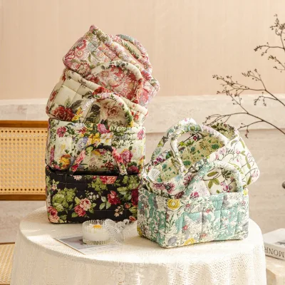 Peiquan Home Textiles Fresh Flower Storage Basket Portable Underwear Clutter Organization Bin Folding