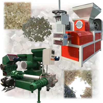 Hot Sale Foam Plastic Granulation Bag Crusher Extruder Machine Automatic Plastic Pellet Granulating Making Machinery
