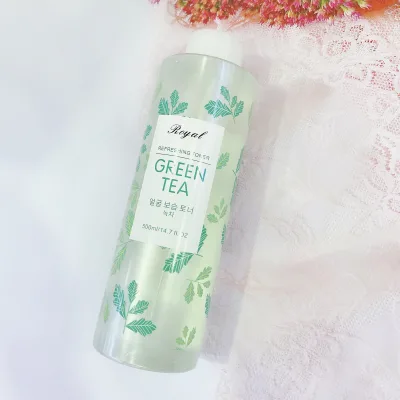 Factory Private Label OEM Whitening Cream Face Serum OEM Green Tea Soothing Moisturizing Lotion Refreshing Oil Control Toner