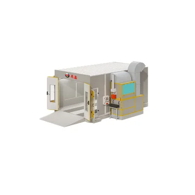 Electric Infrared Lamp Heating LED Lighting System Automated Spray Booth Filter for Hobby Moulding Paint for Baking