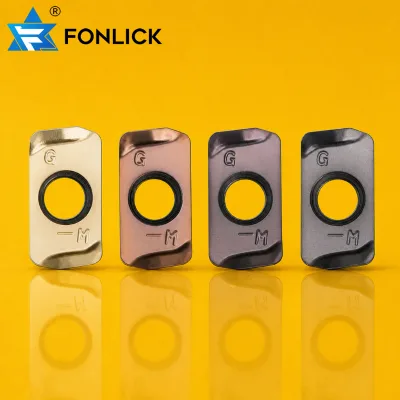 LOGU0303 Double-Sided Universal CNC High Feed Face Milling Cutter Insert High Precision Stainless Steel Tungsten Carbide Blade