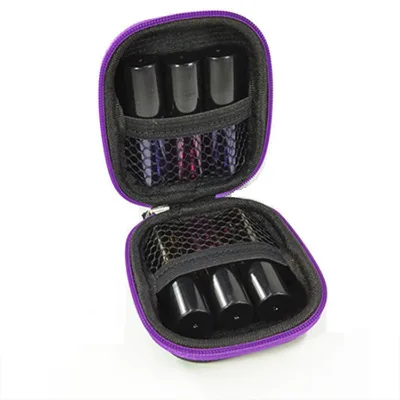 Mini EVA Essential Oils Carrying Case Holds 6~8 Bottles 5ml Bottles Storage Organizer Bag Hard Shell Travel Case