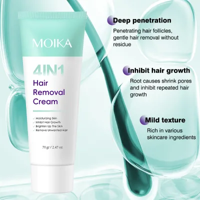 High Quality Herbal Hair Removal Cream Natural Smell for Body Hair Removal Legs Face Underarms