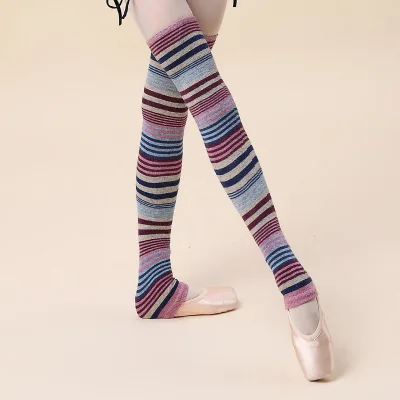 Wholesale Hot Fashion Winter Yoga Fitness Warm Legs Knitting Leg Warmers Classic Party Ballet Yoga Dance Legwarmers
