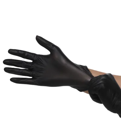 Factory Direct Black Vinyl Gloves - Waterproof for Food & Industry, Low MOQ & Price PVC Gloves