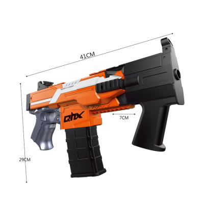 Soft Bullets Gun Toys for Kids Hot Shooting Machine with Battery Automatic Launcher Toys Wholesale