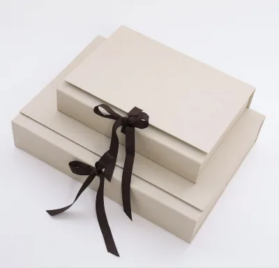 High End Paper Box Baby Newborn Dress Clothing Magnet Closure Foldable Gift Box With Logo