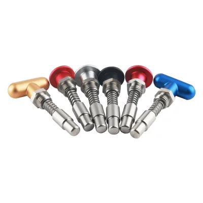 Factory Custom Supplier Stainless Steel Rest and Return Type Pull Konb Retractable Pin Rest Position Indexing Plunger With Rod
