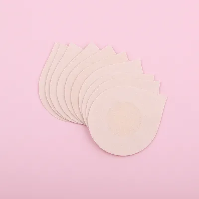 New Design Invisible Disposable Non-woven Water Drop Breast Patch Women Nipple Covers for Summer