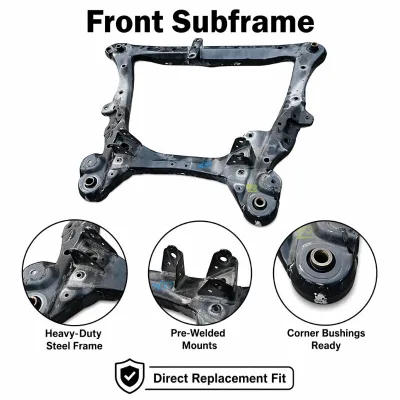 XU50 Front Engine Cradle for Toyota Highlander 2014-2019 Subframe Crossmember Assembly Direct Fit 51100-0E063