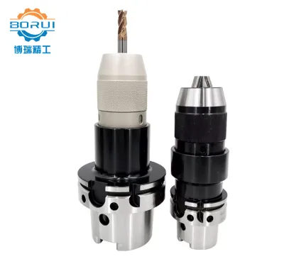 Factory Price Keyless Drill Chuck Adapter R8 BT40 HSK63a Arbor 13mm 16mm