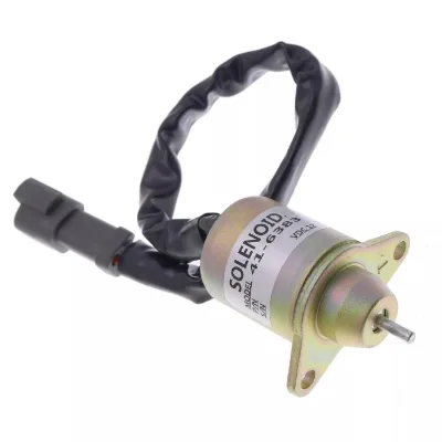 41-6383 Fuel Shutoff Solenoid Valve 12V for Yanmar Thermo King