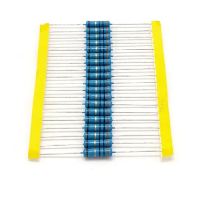Savol High Precision Metal Film Fixed Resistor Original 1/6W, 1/4W, 1/2W, 1W, 2W, 3W, 5W MF Original Manufacturer Epoxy Coated