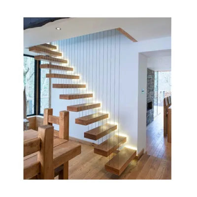 Bespoke Floating Stairs - Tempered Glass & Special Construction
