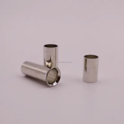 Customized Tin-plated Copper Sleeve Pure Copper Tube Compression Splicing Sleeve