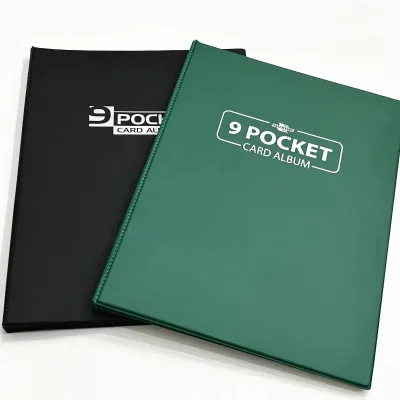 Hot Sell Custom Card Collection Book Card Album 9 Pocket Card Binder